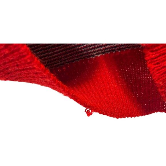 Kings Road Shop Red Sears Roebuck and Co Red Knit Sweater Vest Unisex Size Large - Picture 8 of 10